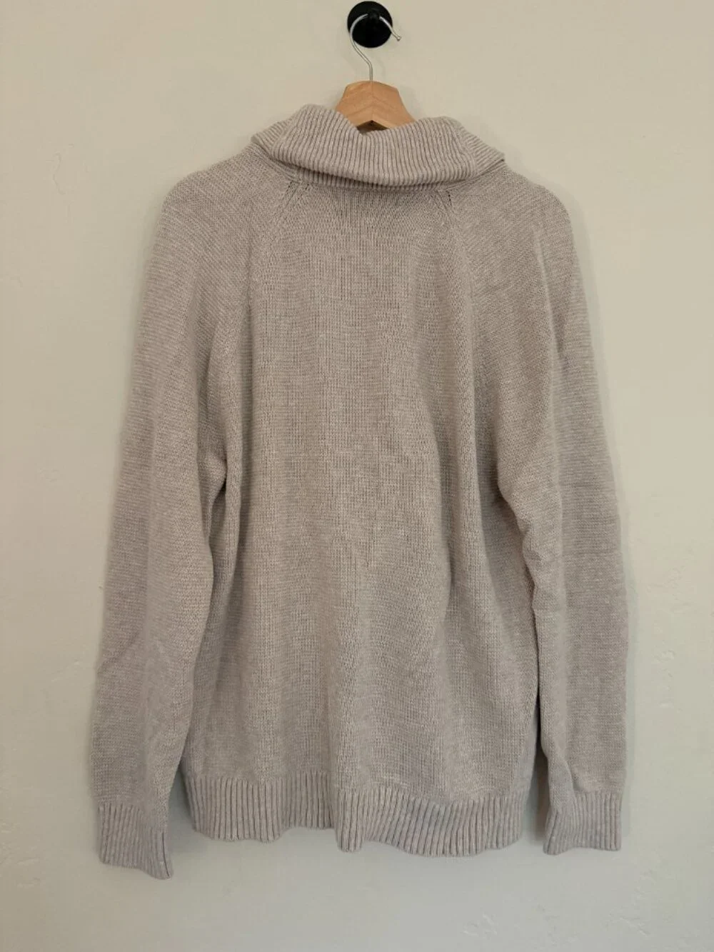 Banana Republic Supima Cotton Shawl Cardigan - Oatmeal